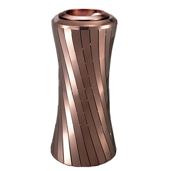 南 GPX-209E 南方小蛮腰座地烟灰桶 古铜 办公楼立式创意座地烟灰桶户外垃圾箱大厅大堂电梯口烟灰桶