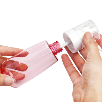 兰诗（LAUTEE）WY1049 便携小喷壶空瓶喷雾瓶按压清洁瓶 60ml透明5个装