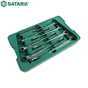 世达（SATA）08015 8件加长型X柄两用快扳组套 08015 其他