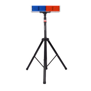 冰禹 警示灯支架 便携可移动三角支架支撑架 2米折叠支架 BYlf-73