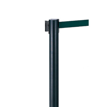 南 LG-H 伸缩带栏杆座 砂面黑杆 栏杆座 隔离带护栏杆警戒围栏银行排队立柱