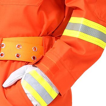 威陆消防抢险救援服消防服套装消防员战斗服应急训练服救援队队服救援装备 上衣+裤子