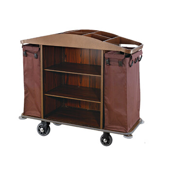 南 C-86A 客房服务车 ( 可拆装 )烤漆 酒店服务车宾馆客房布草车房口车双边客房工作车