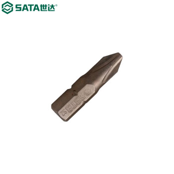 世达（SATA）59222 5件套6.3MM系列25MM长十字旋具头#1