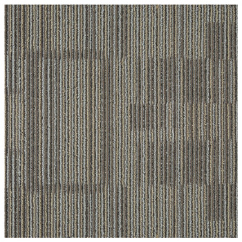 兰诗（LAUTEE）DA8460 拼接地毯 办公室 酒店会议室满铺地垫方块地毯 JHT-3012黄色   50*50CM 2片加厚PVC底