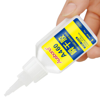 奥斯邦（Ausbond）460瞬干胶低气味低白化强力胶水粘金属塑料饰品水晶金属塑料玩具陶瓷木材亚克力粘合剂20g