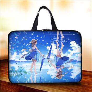 3寸笔记本电脑包手提包 二次元小清新少女壁纸5 10寸