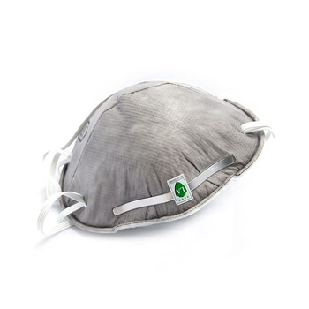 3M口罩8247防尘口罩 防雾霾防花粉防有机蒸汽异味 KN95头带式劳保口罩 20只/盒