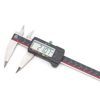 广陆guanglu 细尖爪 数显卡尺0-200mm 0.01 四用电子数显游标卡尺量具111-202