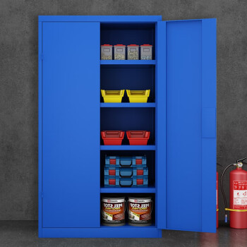 金兽GC1636重型工具柜车间零件柜工具整理收纳柜可定制内四板蓝色