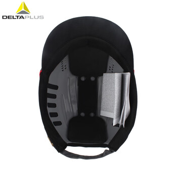 代尔塔 Deltaplus 102130 轻型透气防撞运动安全帽 黑色 定做