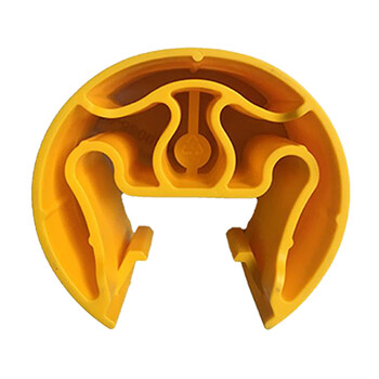 稳斯坦 WST255 货架防撞护角 立柱护角防撞护腿货架包角 叉车货架塑料护角 黑色80-100