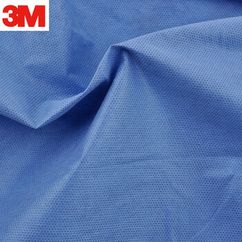3M 4535防护服防尘喷漆防液体喷溅农药喷洒工业清洁白色不透气带帽连体服大包装5件/包L码定做