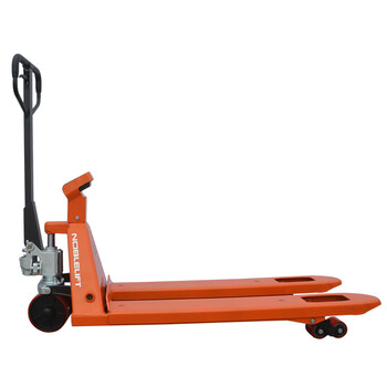 诺力（NOBLELIFT）叉车手动液压电子秤搬运车2吨称重显示托盘车电子称地牛拖车HR-ESR20-外宽555货叉长1150MM