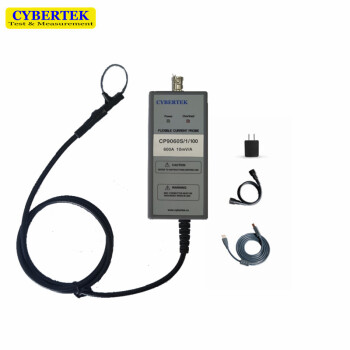 CYBERTEK/知用 (非标)柔性电流探头/罗氏线圈CP9060S(600A,30MHz) 感应环连接线长1m,环周长100mm