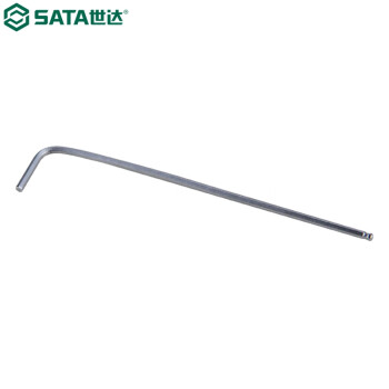世达（SATA）81112A 铬钒钢加长球头内六角扳手6MM
