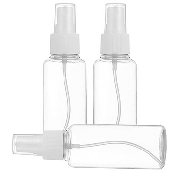 兰诗（LAUTEE）PB1007 便携透明喷雾瓶手压喷水瓶 50ml10个装