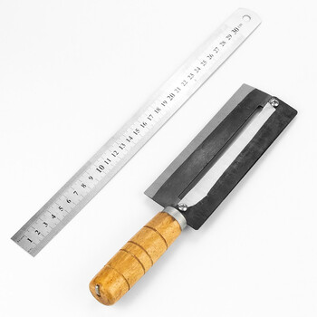 海斯迪克 HKY-241 65号锰钢清洁刨刀 蔬菜瓜果菠萝甘蔗削皮刀 木柄(5把)