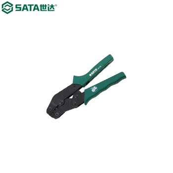 世达（SATA）91116 精密裸端子压接钳7.5“(0.5-6MM2)