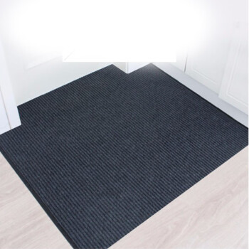 云筑 双条纹地毯 防滑迎宾垫地毯  1.8m宽 1cm厚 一米价 100米起售 不零售
