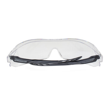 代尔塔 101156 全方位侧边防护PC眼镜 防刮擦护目镜 透明 1副 企业专享
