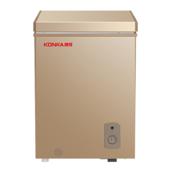 康佳（KONKA）40升单门小冷柜 冷藏冷冻 节能单温家用母乳小冰箱 顶开门卧式迷你小型冰柜 BD/BC-40DTH