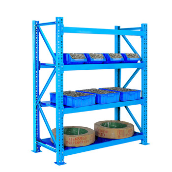 时通 副架2000*600*2000/4层承载300kg 货架仓储货架层架仓库货物架子金属货架