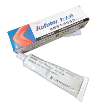 卡夫特（kafuter）K907 硅橡胶专用粘接剂 硅胶制品弹性粘接 透明工程塑料胶 40g/支