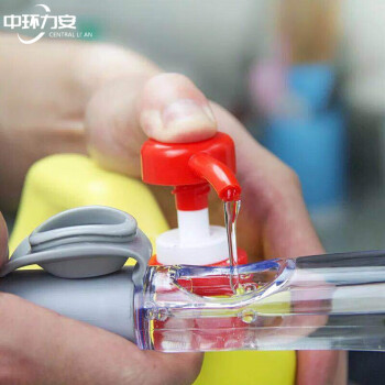 中环力安 【两件套】 厨房加液洗锅刷 碗刷长柄油刷子液压锅刷ZHLA8056