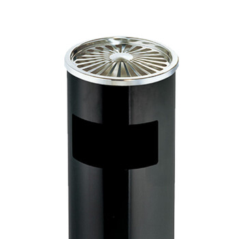 南 GPX-30 丽格王南方座地烟灰桶 黑色 镜钢斗 不锈钢落地烟缸垃圾桶酒店宾馆垃圾筒烟灰桶