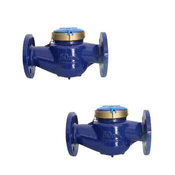 聚远 JUYUAN 1001 旋翼式 法兰机械水表 自来水表 LXS-50冷热水表 DN50mm 一个价