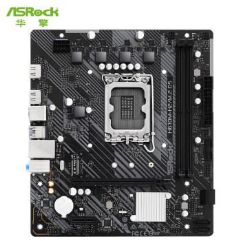 华擎（ASRock）H610M-H2/M.2 D5 主板 CPU 12600KF/12400F/13600KF（IntelH610/LGA1700）