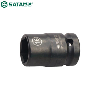 世达（SATA）34308T   1/2"系列六角风动薄壁套筒15MM