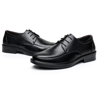 者也（ZYE）6KV高压绝缘皮鞋 电工电力劳保安全鞋行政商务办公轻便皮鞋劳保鞋物业工作鞋 商务款 40码