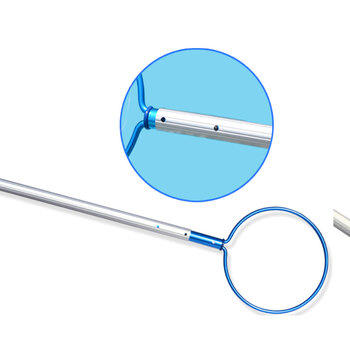 冰禹 BYaf-1513 游泳池设备伸缩杆游泳池救生勾 救生员用品救生杆救生钩 长形9米