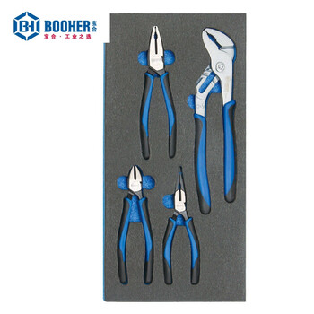 宝合(BOOHER)4件钳子组套 1803024