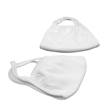 工品星GPX-KZ纯棉口罩 劳保防尘口罩可水清洗消毒加厚三层全棉纱布口罩白色 40只装