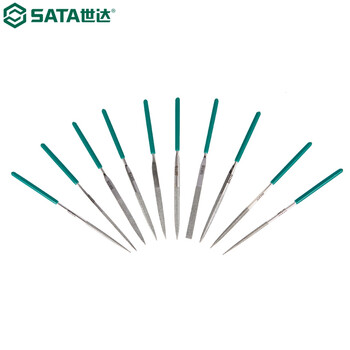 世达（SATA）03810 10件套金刚石整形锉