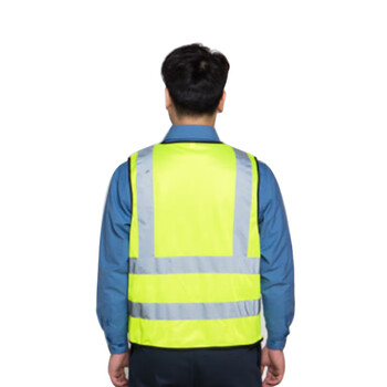YOURFIELD 永辉 针织反光背心 810000109 荧光黄 定做 均码 1件