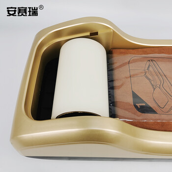 安赛瑞 一次性粘性鞋膜 全自动鞋膜机配套用 加厚耐磨型办公居家访客 1卷装 可用约400只鞋 28744