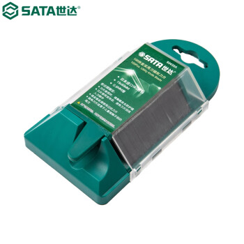 世达（SATA）93435A 100件套实用刀梯形刀片 93435A 钢