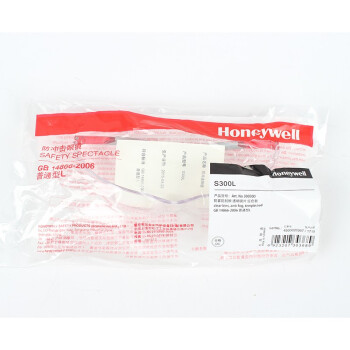 Honeywell霍尼韦尔S300L 300300通用款灰红色镜架 透明镜片 防雾防刮擦眼镜女士款*1盒 10副/盒 透明 均码