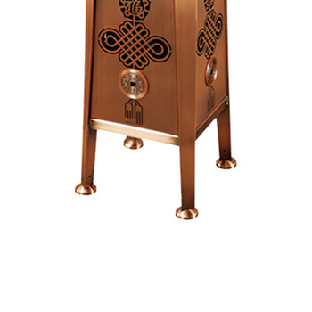 南 GPX-173P 宝塔古铜座地烟灰桶 古铜 商场垃圾桶 酒店落地烟灰桶立式果皮桶商场垃圾筒