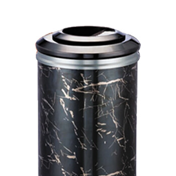 南 GPX-11A 南方座地烟灰桶 黑白根花钢 落地烟缸垃圾桶酒店宾馆垃圾筒烟灰桶