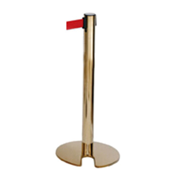 南 HCLG-KH 伸缩带栏杆座 钛金 隔离带护栏杆警戒围栏银行排队立柱