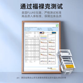 山泽 超五类工程级水晶头 千兆网络RJ45网络水晶头 Cat5e类网线接头 15U镀金网线水晶头 100个 SJ-P100