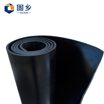固乡 绝缘胶垫 配电房绝缘橡胶板  电厂耐磨绝缘垫 机房地胶 实验室黑色绝缘地毯 厚3mm宽1M长5M耐电压0.4kv