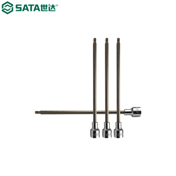 世达（SATA）24302     12.5MM系列120MM长六角旋具套筒8MM