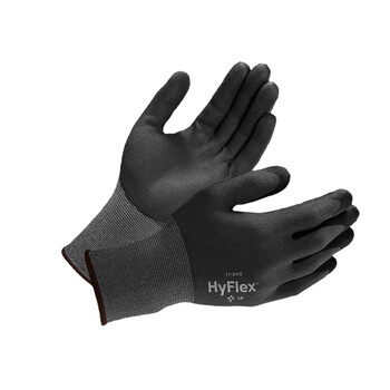 Ansell安思尔 11-840 机械类丁腈涂层手套定做 耐用贴合通用操作手套汽车装配搬运手套 10码 1双