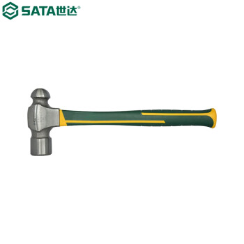 世达（SATA）92301 玻璃纤维柄圆头锤0.5磅